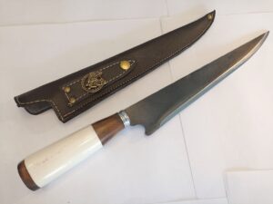 Presente pra Churrasqueiro - Faca Aço Carbono 