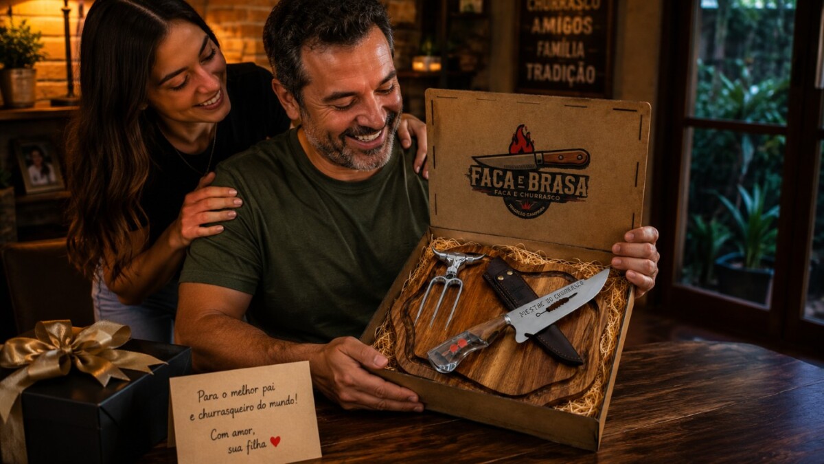 presente para pai que gosta de churrasco